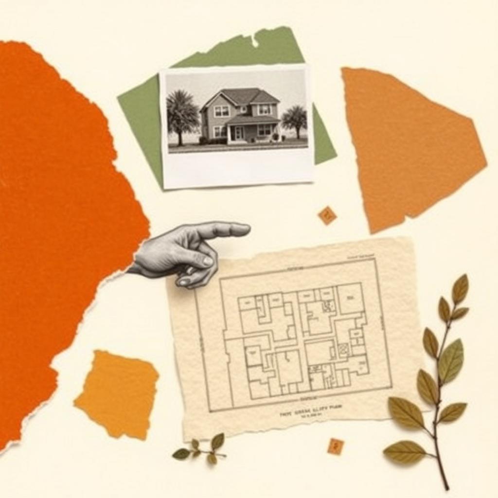 A South African town planner marking up an erf layout plan